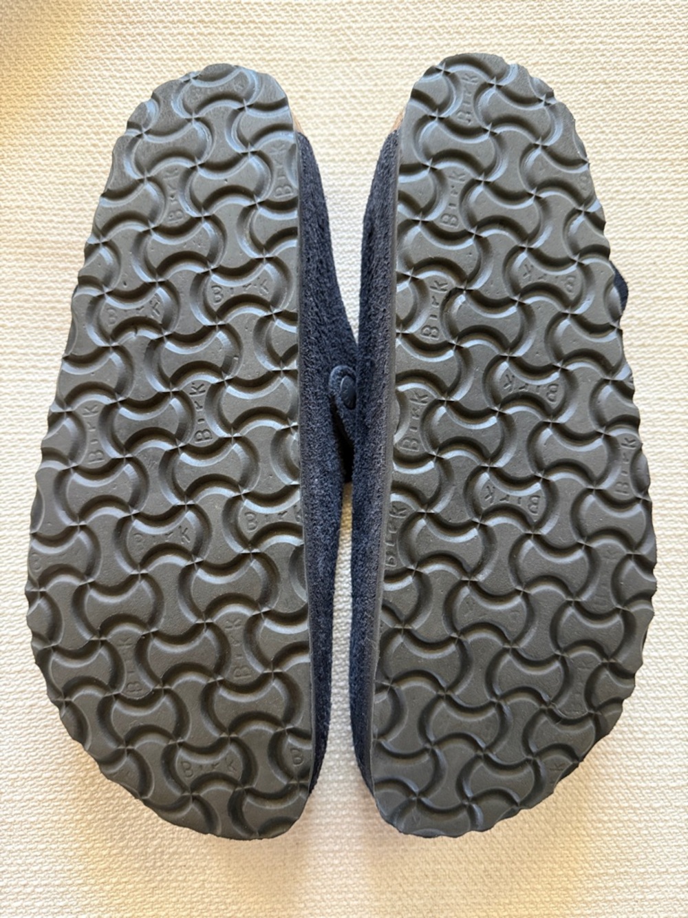 Birkenstock Boston Soft Footbed Suede Clogs Midnight Navy Blue EU 39 - Picture 7 of 7
